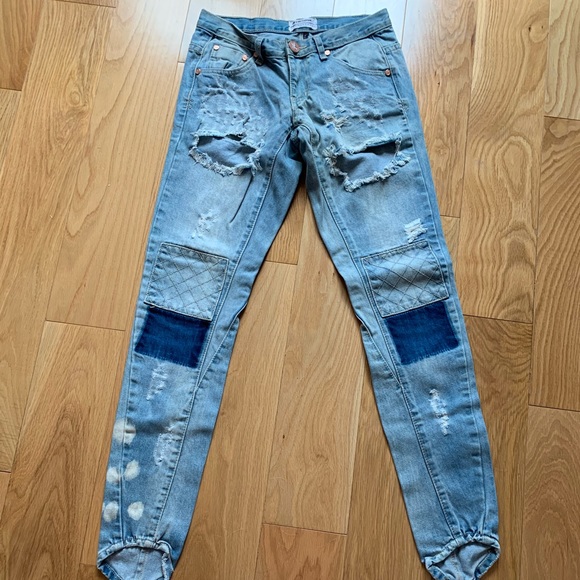 One Teaspoon Freebird III Distressed Jean - Picture 1 of 6
